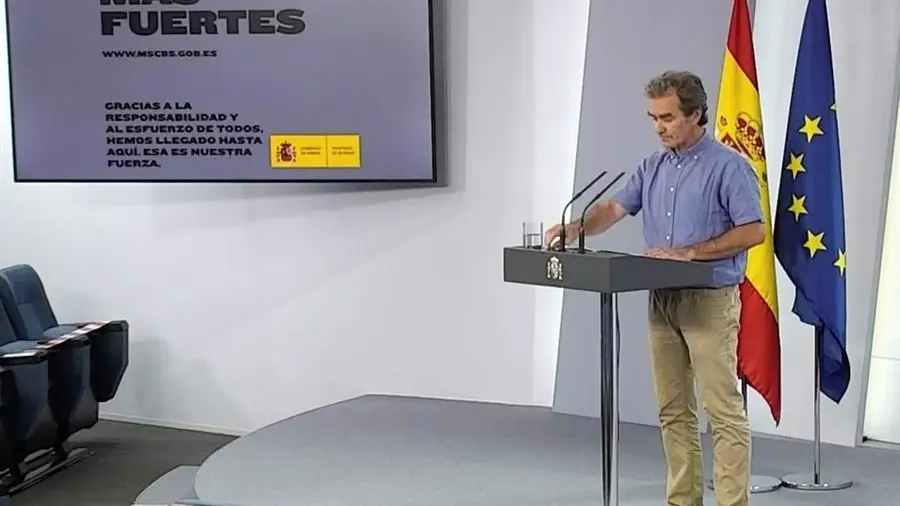 Fernando Sim&oacute;n, director del centro de Alertar y Emergencias