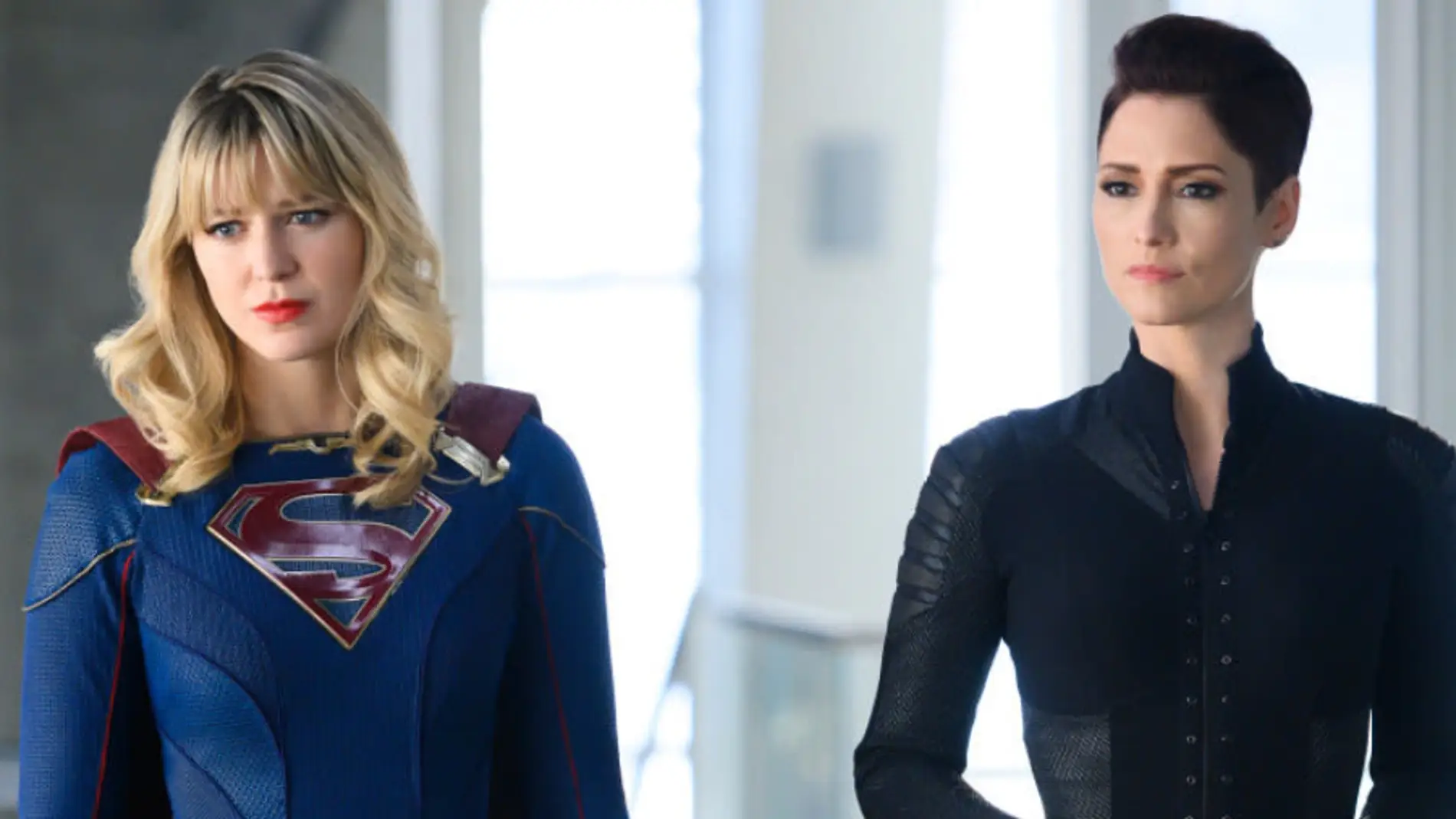 Melissa Benoist y Chyler Leigh en &#39;Supergirl&#39;