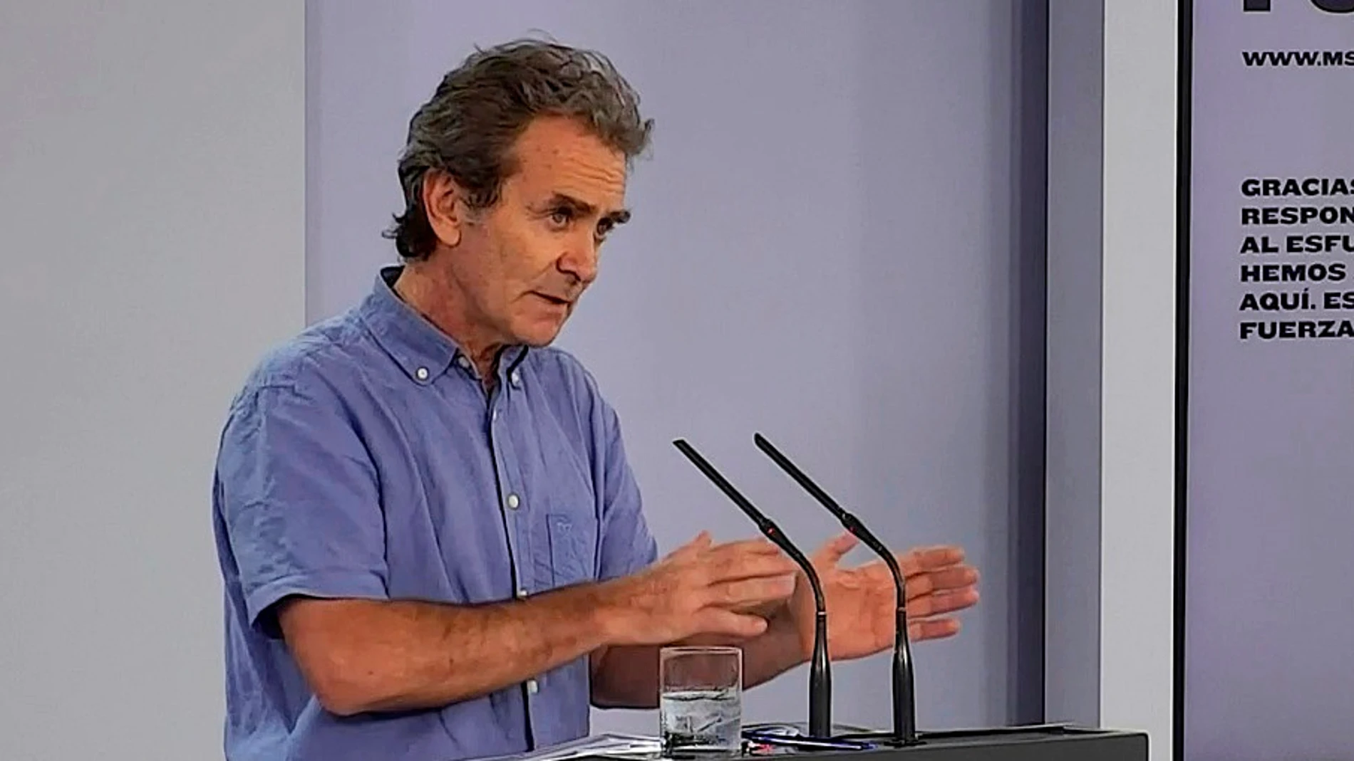El director del CCAES, Fernando Simón El director del CCAES, Fernando Simón