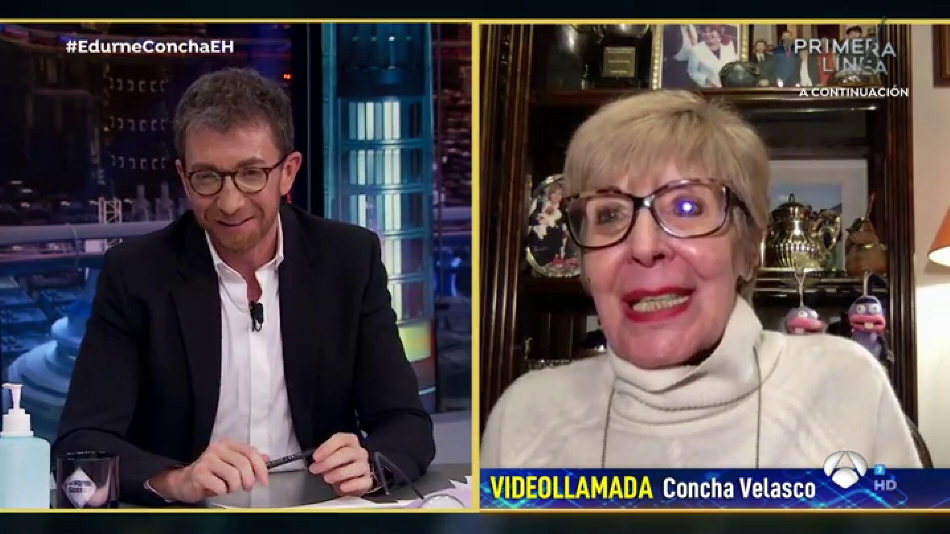 El gran agradecimiento de Concha Velasco a Pablo Motos por llenar un teatro con su ayuda: "Me hiciste un programa estupendo con tu madre"