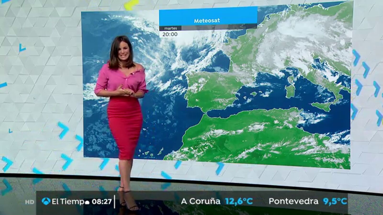 Jornada de ascenso de las temperaturas en el interior peninsular con lluvias en Cataluña y Baleares