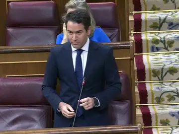 Rifirrafe entre Pablo Iglesias y Teodoro García Egea: "Usted es un pésimo vicepresidente pero un buen amigo" Rifirrafe entre Pablo Iglesias y Teodoro García Egea: "Usted es un pésimo vicepresidente pero un buen amigo"