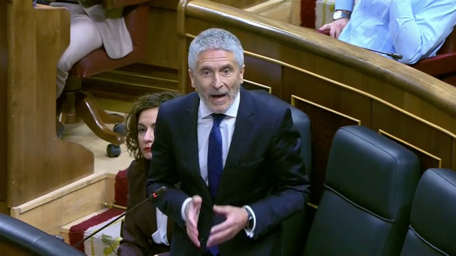 Vox acusa al ministro Fernando Grande-Marlaska de odiar a la Guardia Civil por un suceso de hace 20 años en el País Vasco