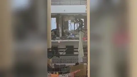 Una explosión de gas en Torre del Mar deja una fallecida y un herido grave Una explosión de gas en Torre del Mar deja una fallecida y un herido grave