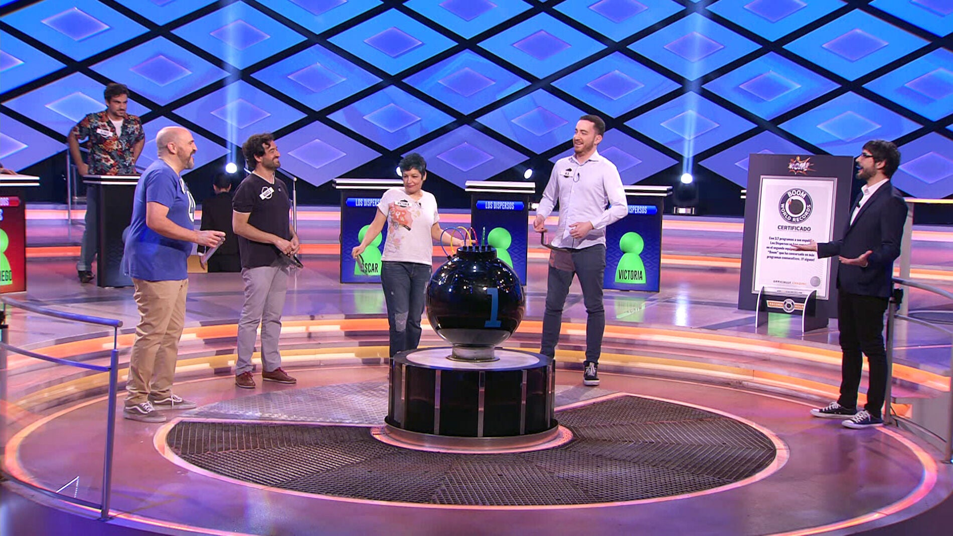 ‘Los dispersos’ alcanzan el segundo puesto en el ranking de equipos con más permanencia en ‘¡Boom!’