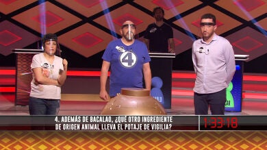 La pregunta gastronómica que ha sorprendido a ‘Los dispersos’ en la bomba final de ‘¡Boom!’