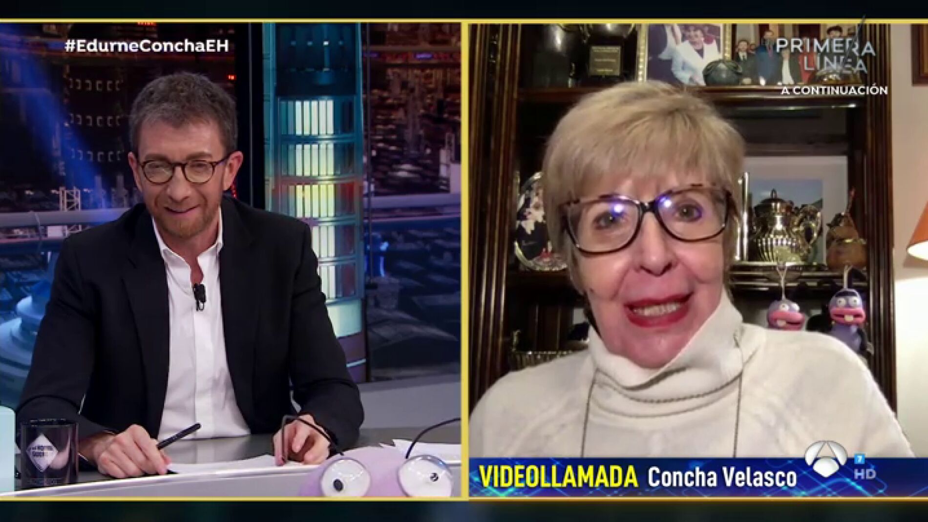 Concha Velasco cuenta su experiencia durante el confinamiento: "He pasado bastante miedo"