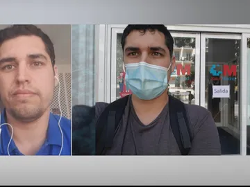 Carlos, de periodista a enfermero. Carlos, de periodista a enfermero.