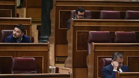Nueva bronca entre ERC y Vox que ha llamado "golpistas" a los republicanos Congreso de los Diputados