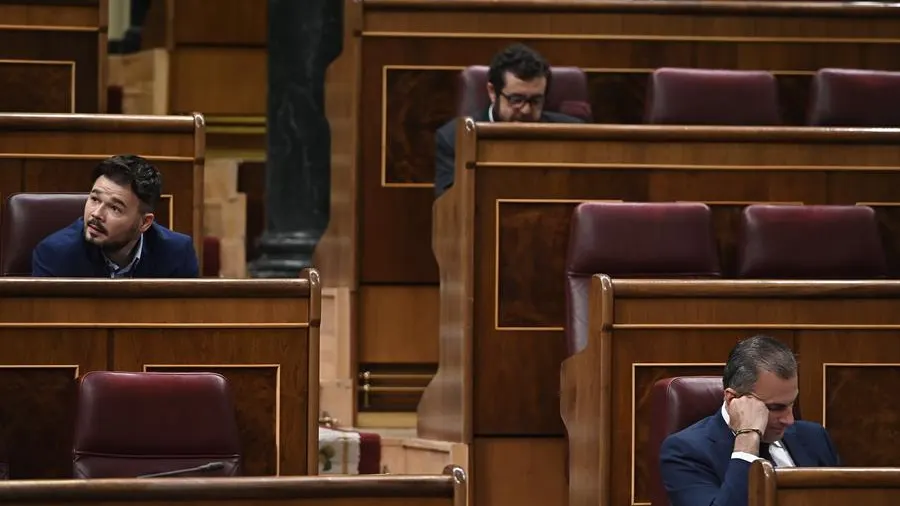 Nueva bronca entre ERC y Vox que ha llamado "golpistas" a los republicanos Congreso de los Diputados