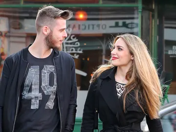 David de Gea y Edurne David de Gea y Edurne