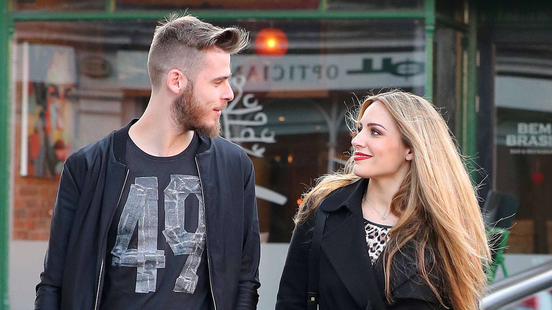 David de Gea y Edurne David de Gea y Edurne
