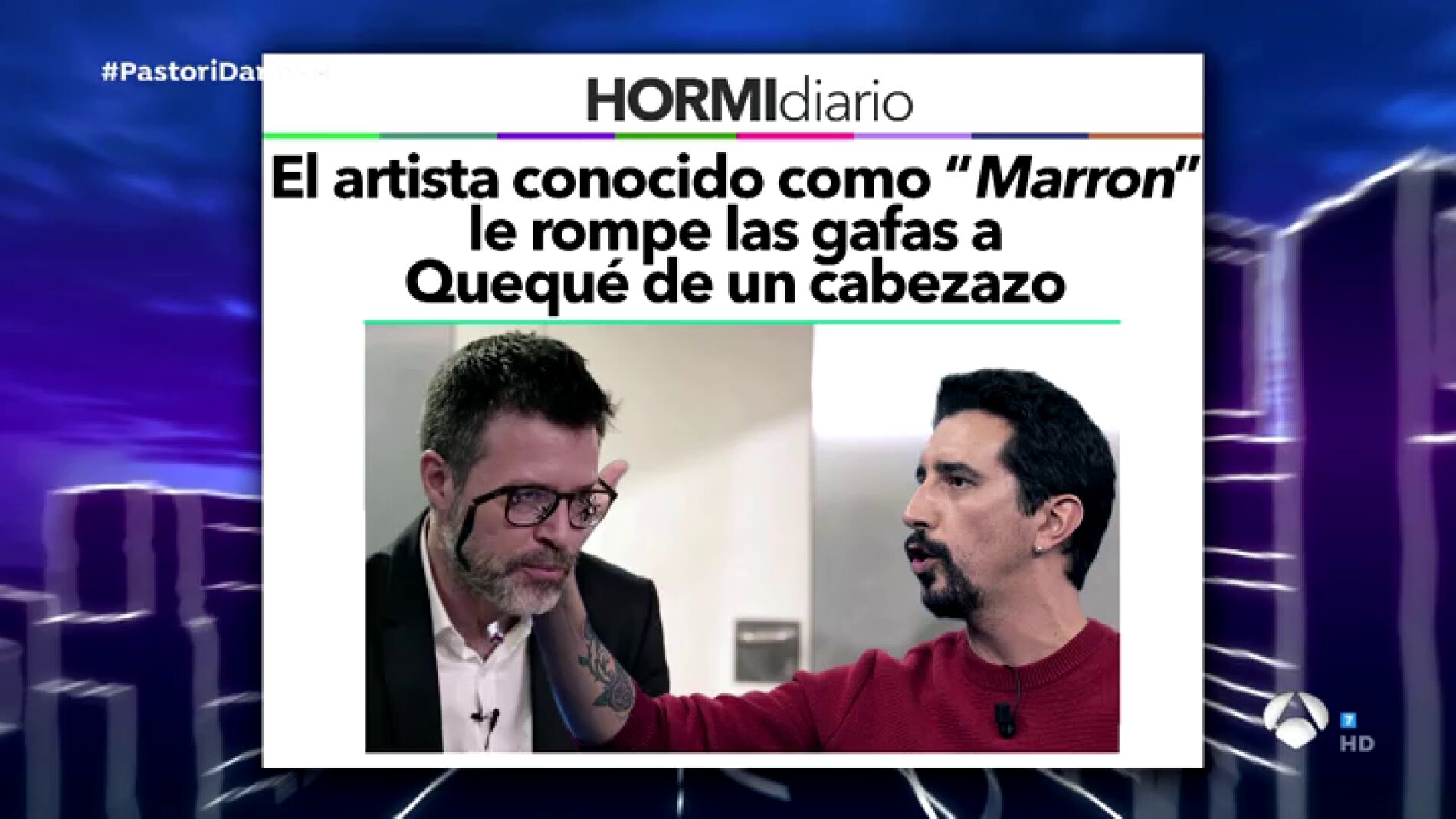 Trancas y Barrancas ponen en duda noticias terribles sobre los colaboradores: &iquest;Le ha roto Marron las gafas a Quequ&eacute; de un cabezazo?