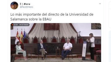 Tuit de @notelhero