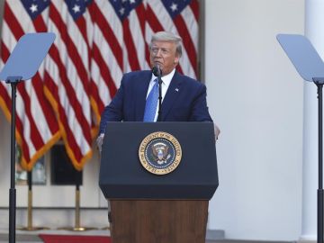 Trump reinvindica su "buena relación" con el Ejército pese a las diferencias