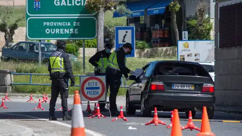 Paso fronterizo entre España y Portugal Paso fronterizo entre España y Portugal