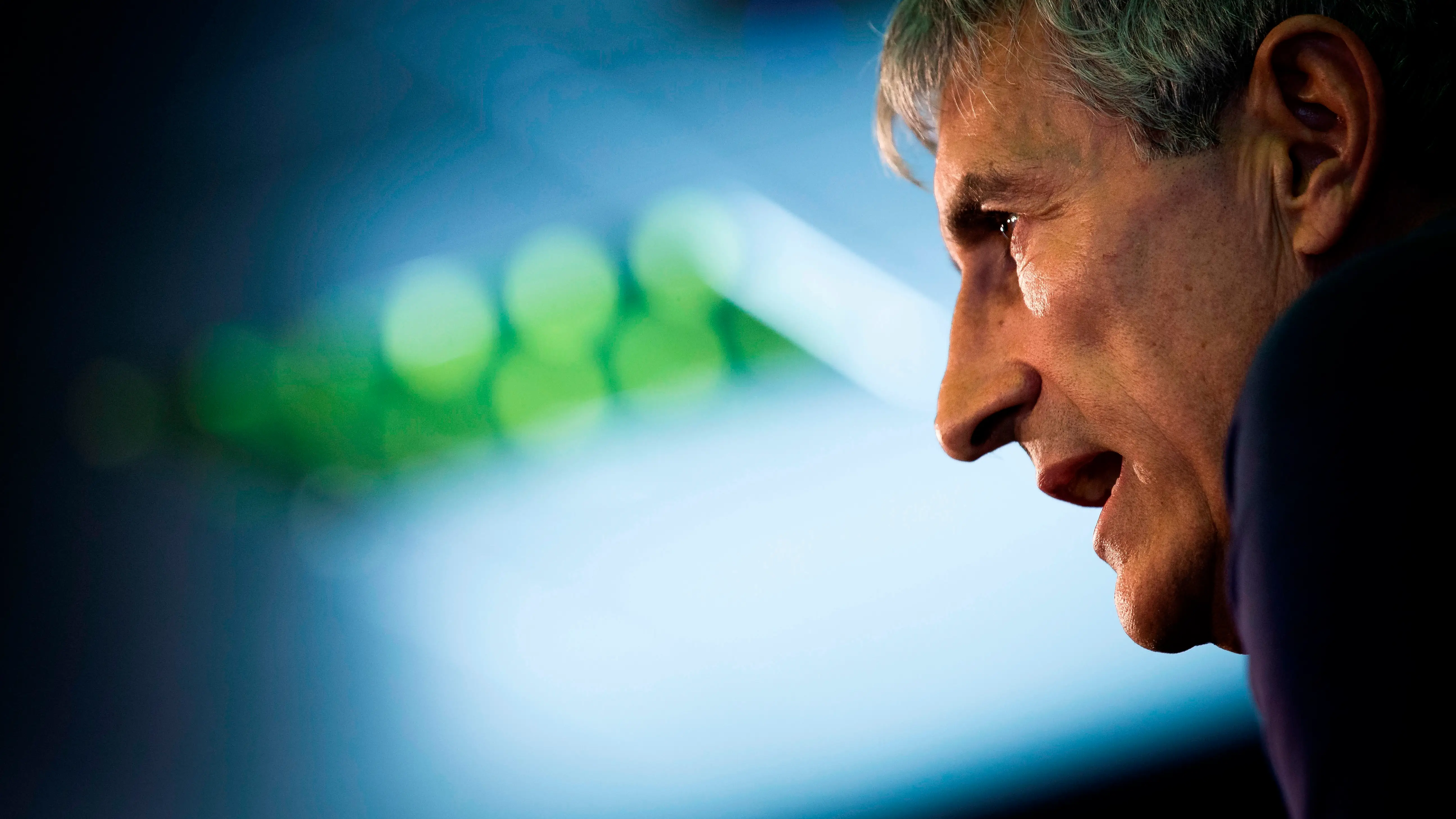 Quique Setién, entrenador del FC Barcelona Quique Setién, entrenador del FC Barcelona