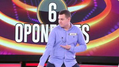 El kata definitivo de Alberto, el concursante del 'fuet' de '¡Ahora caigo!'