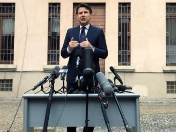 Giuseppe Conte, primer ministro de Italia