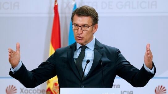 El presidente de la Xunta de Galicia, Alberto N&uacute;&ntilde;ez Feij&oacute;o