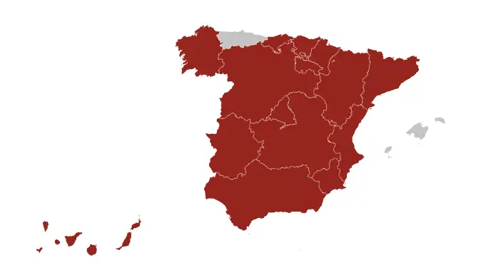 Mapa residencias investigadas Mapa residencias investigadas