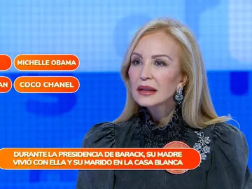 El despiste de Carmen Lomana, protagonista de la prueba ‘Una de Cuatro’ El despiste de Carmen Lomana, protagonista de la prueba ‘Una de Cuatro’