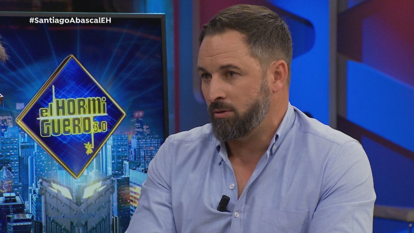 Así explicaba Santiago Abascal en El Hormiguero por qué lleva pistola