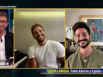 Camilo revela la gran satisfacción de colaborar con Pablo Alborán: "Hace 8 años estaba haciendo covers de Pablo" Camilo revela la gran satisfacción de colaborar con Pablo Alborán: "Hace 8 años estaba haciendo covers de Pablo"