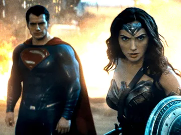 Superman y Wonder Woman en 'Liga de la Justicia' Superman y Wonder Woman en 'Liga de la Justicia'