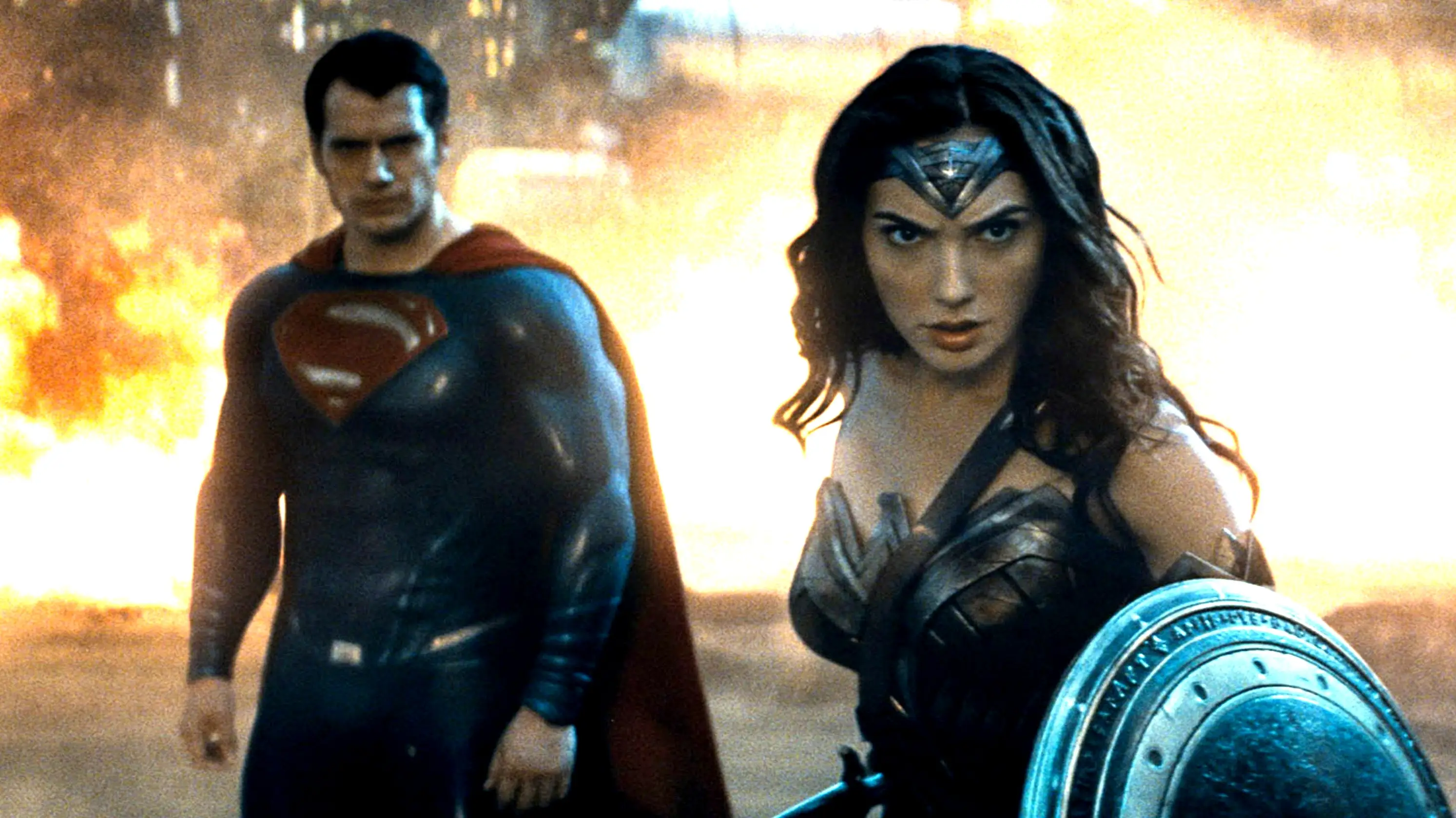 Superman y Wonder Woman en 'Liga de la Justicia' Superman y Wonder Woman en 'Liga de la Justicia'