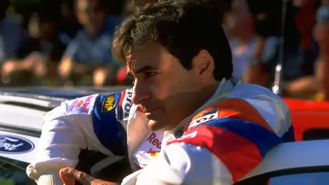 Carlos Sainz, en su época como piloto del Mundial de Rallies Carlos Sainz, en su época como piloto del Mundial de Rallies