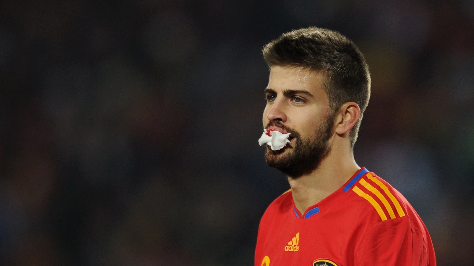Gerard Piqué, en Sudáfrica Gerard Piqué, en Sudáfrica