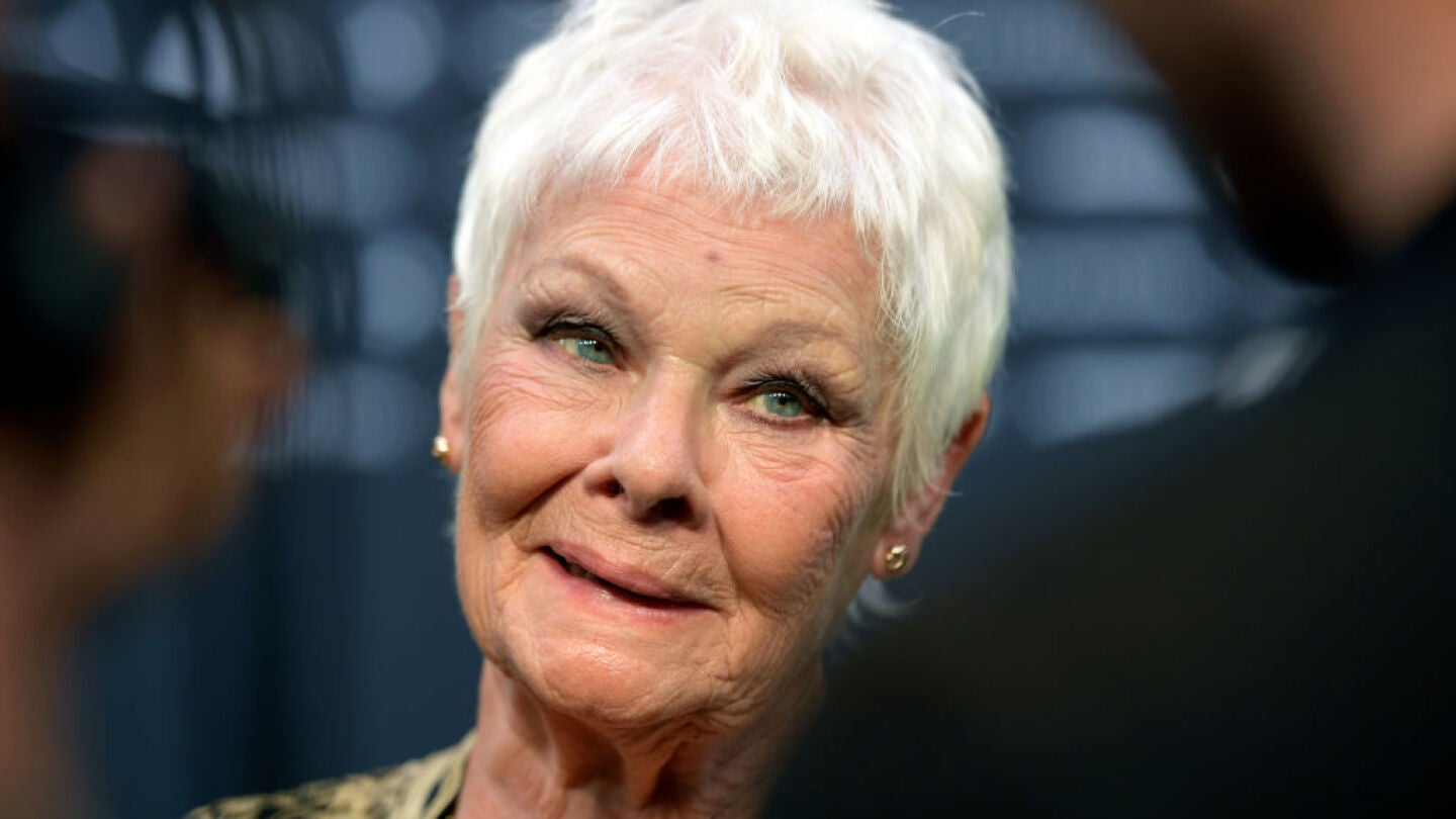 La actriz Judi Dench