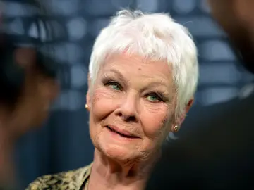 La actriz Judi Dench La actriz Judi Dench