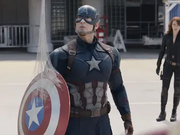 Chris Evans en 'Capitán América: Civil War' Chris Evans en 'Capitán América: Civil War'