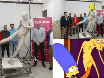 La estatua de Iniesta y los memes en las redes sociales