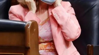 Nadia Calvi&ntilde;o en el Congreso de los Diputados