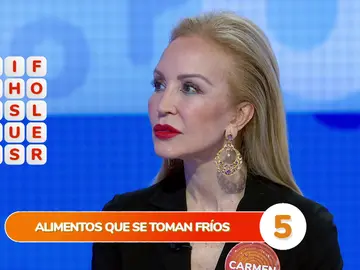 La genial ocurrencia de Carmen Lomana desata las risas en la ‘Sopa de Letras’: “¡No puedes decir eso!” La genial ocurrencia de Carmen Lomana desata las risas en la ‘Sopa de Letras’: “¡No puedes decir eso!”