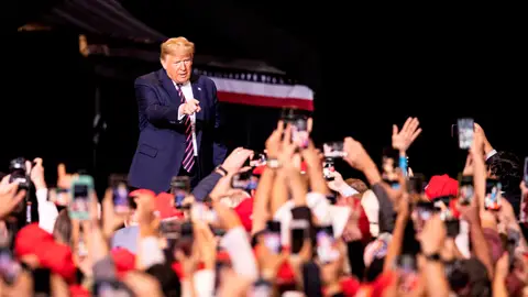 El presidente de Estados Unidos, Donald Trump El presidente de Estados Unidos, Donald Trump