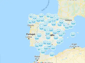 Mapa de los Bancos de Alimentos en España Mapa de los Bancos de Alimentos en España
