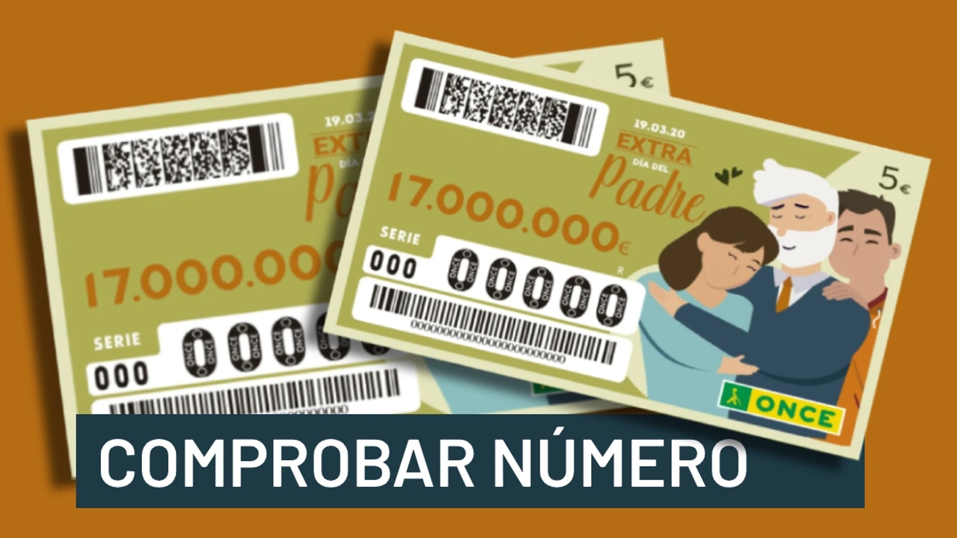 Sorteo Extra del Día del Padre ONCE 2020: Comprobar resultado del sorteo de hoy domingo 21 de junio Sorteo Extra del Día del Padre ONCE 2020: Comprobar resultado del sorteo de hoy domingo 21 de junio