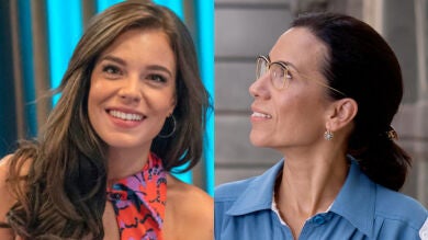 La reacción de Lucía Martín Abello ante el último nuevo look de su 'madre' Itziar Miranda en 'Amar es para siempre'