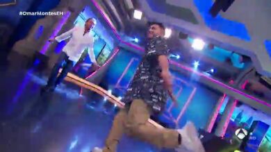 Omar Montes triunfa con su baile para la canción de Jorge Salvador