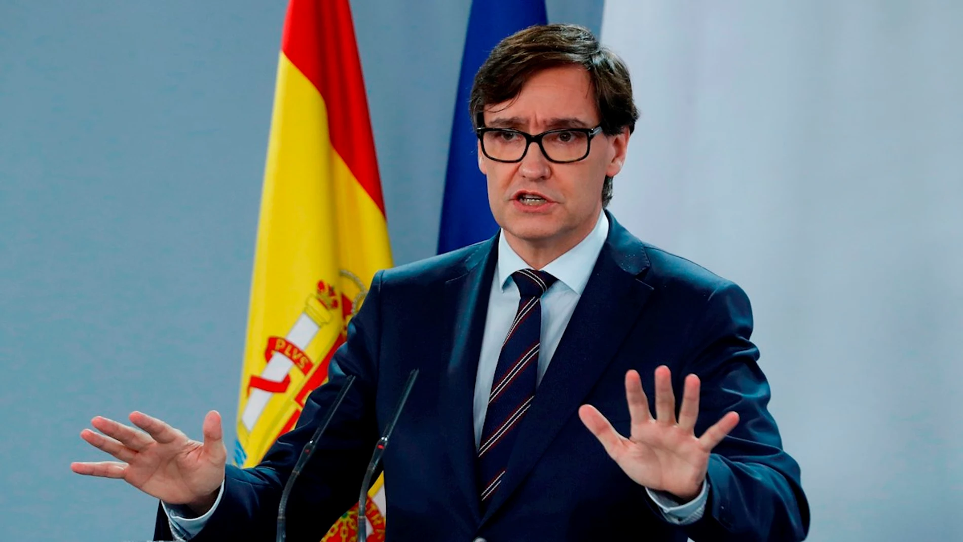 El ministro de Sanidad, Salvador Illa. Confinamiento de Madrid El ministro de Sanidad, Salvador Illa. Confinamiento de Madrid