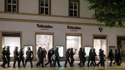 Incidentes Stuttgart Ataques a la policía