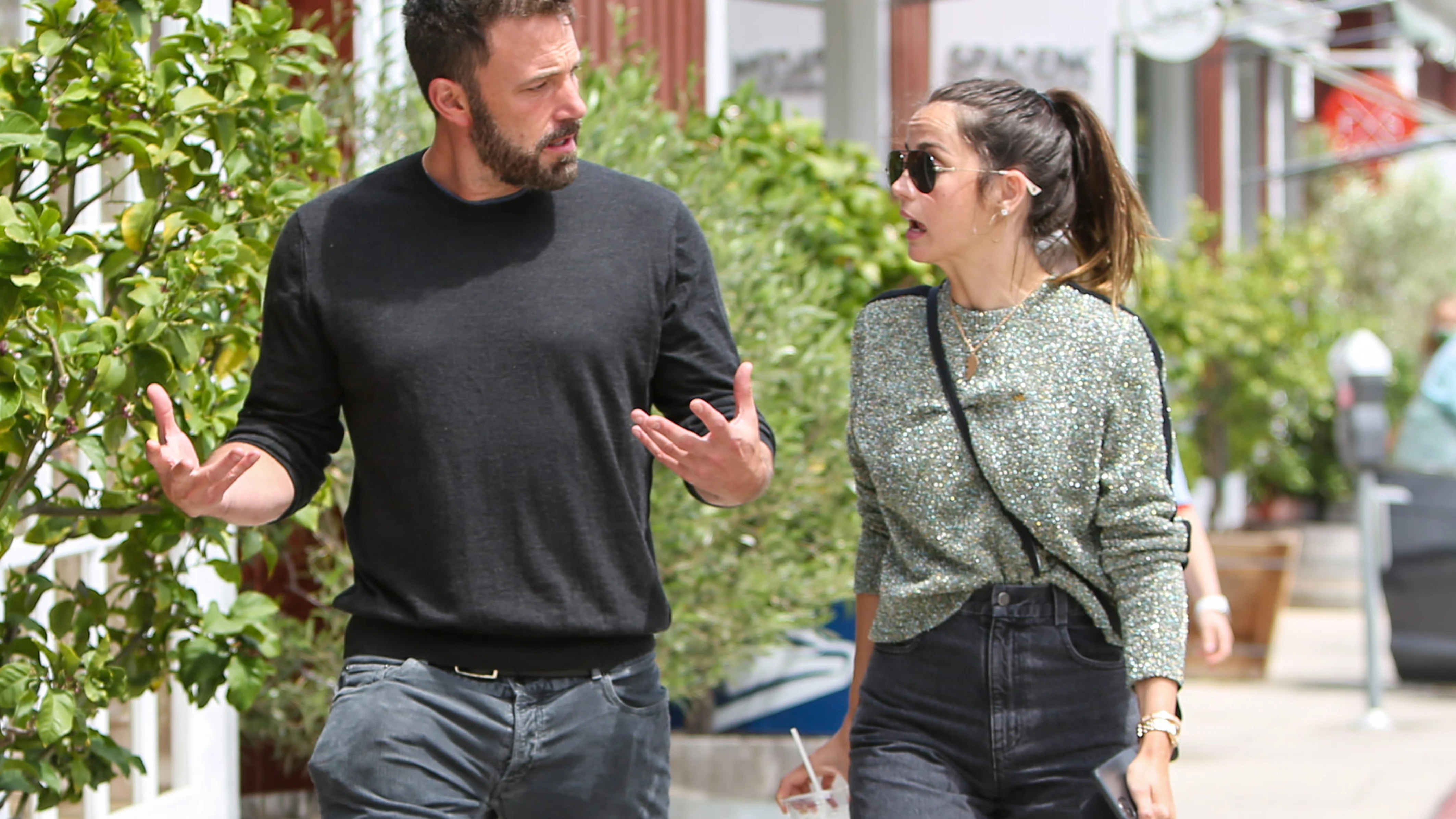 Ana de Armas y Ben Affleck