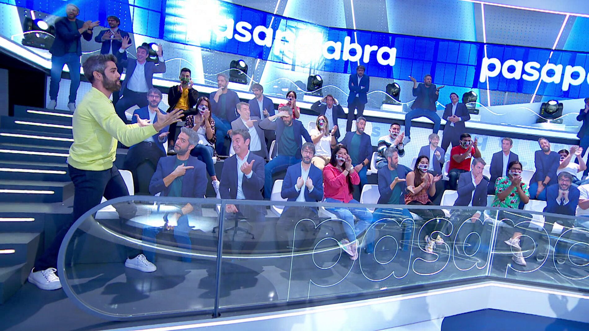 &ldquo;&iexcl;Qu&eacute; sensaci&oacute;n m&aacute;s bonita!&rdquo;, el p&uacute;blico regresa al plat&oacute; de &lsquo;Pasapalabra&rsquo; entre mu&ntilde;ecos acartonados