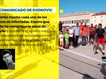 Novak Djokovic pide perdón tras su positivo por coronavirus: "Lo lamento mucho, nos equivocamos"