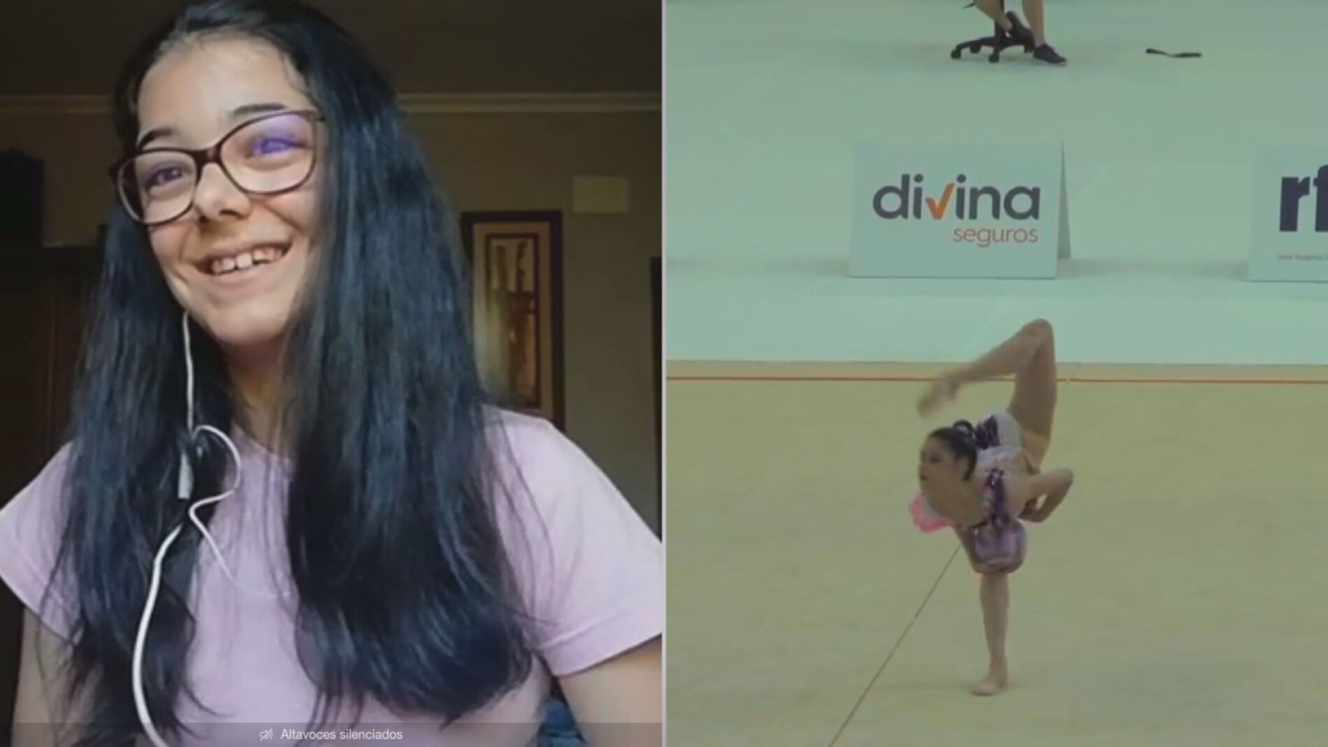 Gimnasta profesional.