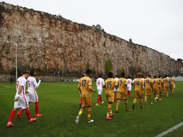 Partido de la Youth League en la Turbie, el lugar del accidente Partido de la Youth League en la Turbie, el lugar del accidente